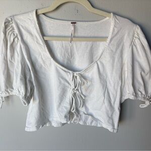 Free people tie blouse